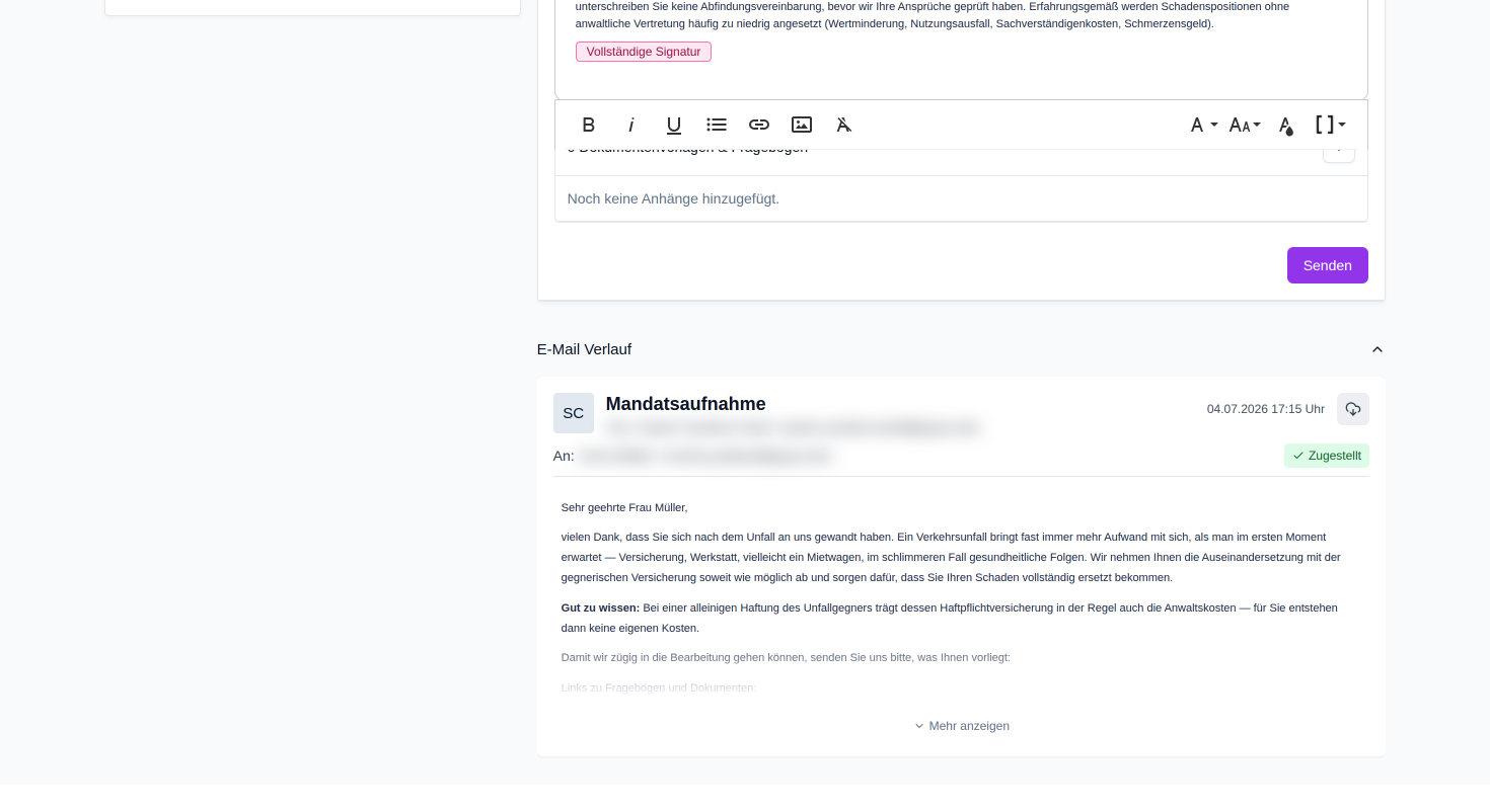 Klicken Sie auf dieses Symbol, um die E-Mail als Dokument herunterzuladen.