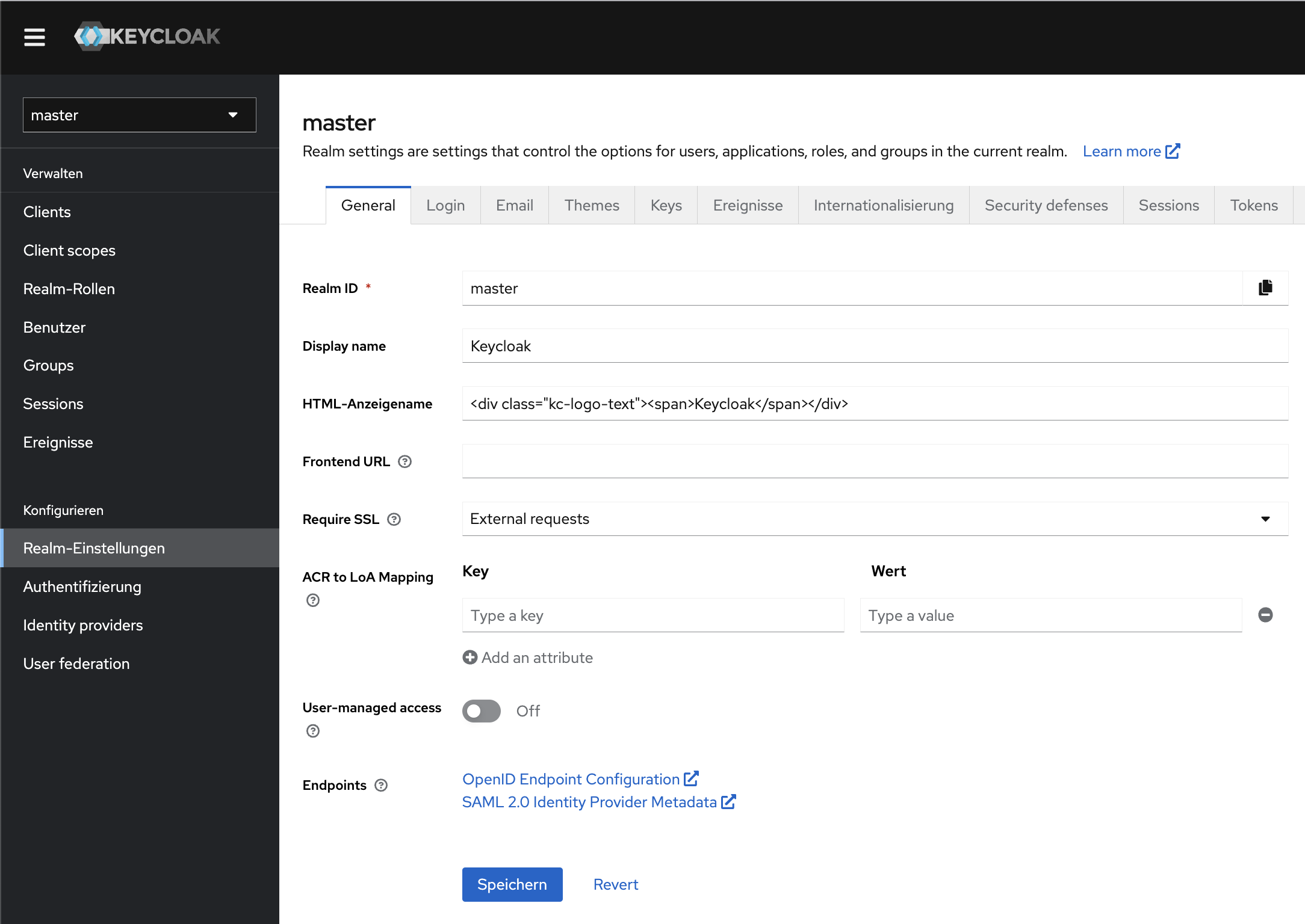 Single Sign-On (SSO einrichten