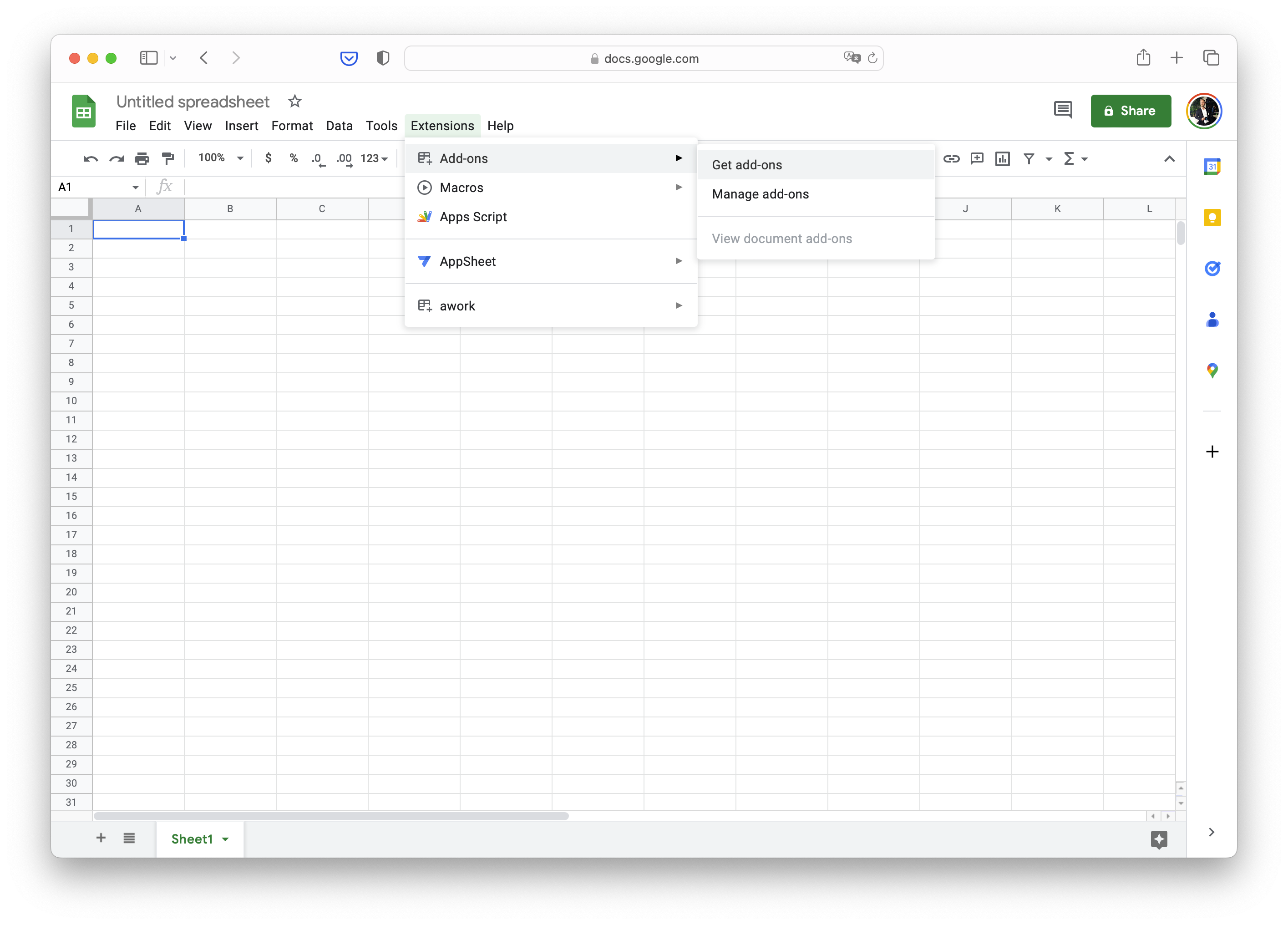 Google Sheets Integration